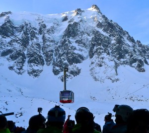 Aiguille du Midi lift...a quick way to gain 9000'