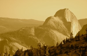 Honorable mention: a view oF half dome, yosemite national park, taken on a rest day.. Photo by Mike Hofheimer