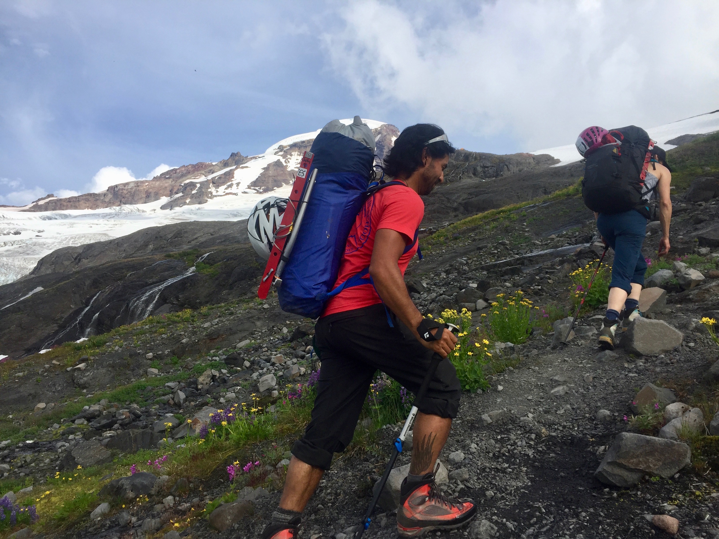 japhy-and-elaina-approach-on-mt-baker
